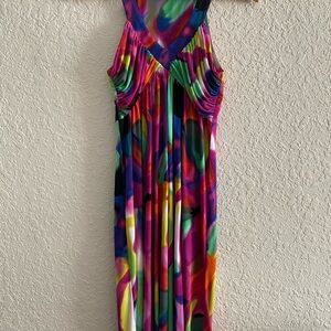 Calvin Klein Colorful Maxi Dress